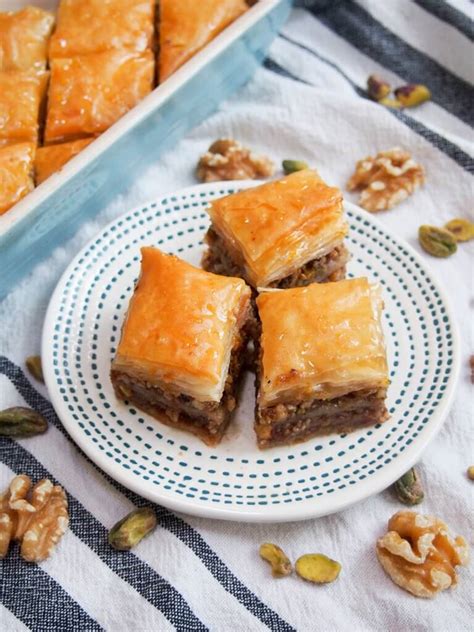 Baklava Recipe Caroline S Cooking