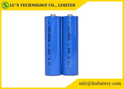 Cr Lithium Manganese Dioxide Battery V Mah Mah Mah