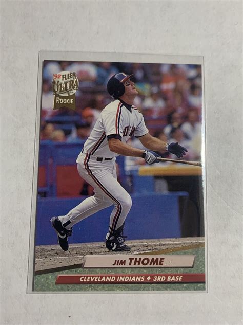 1992 Fleer Ultra 54 Jim Thome For Sale Online EBay