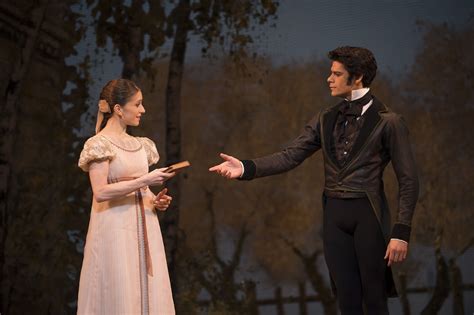 Marianela Nuñez in Tatiana and Thiago Soares as Onegin in Onegin The