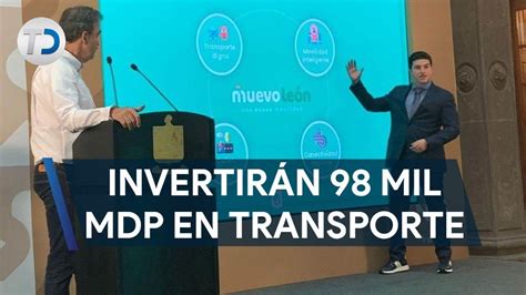 Samuel García Presenta Plan Maestro De Movilidad Para Nl Youtube