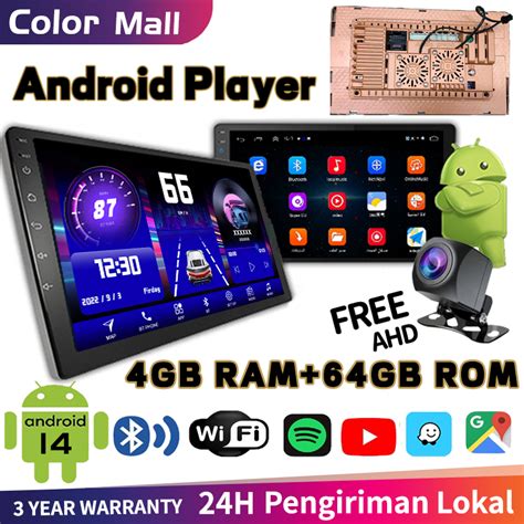 Jual With Cooling System 4G 64G IPS Screen Head Unit Android 7 9 10