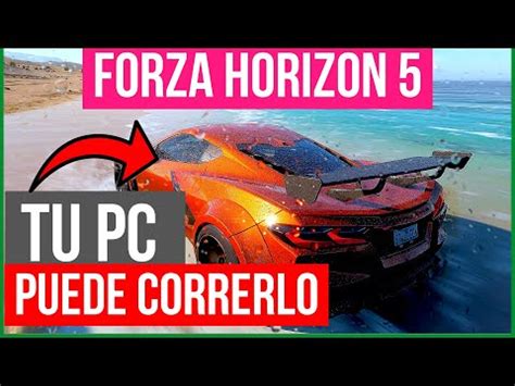 Descubre Los Requisitos De Forza Horizon 5 Para PC Cumple Tu