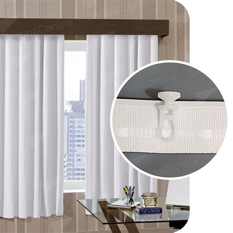 Cortina Blackout Corta Luz Pl Stico Pvc Trilho Suisso X M Branco