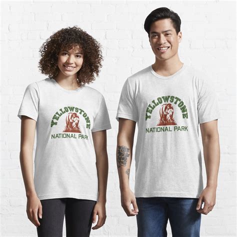 Retro Yellowstone Design Yellowstone Bear T Shirt For Sale By