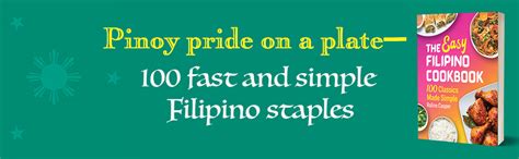 The Easy Filipino Cookbook Classics Made Simple Ebook Casper