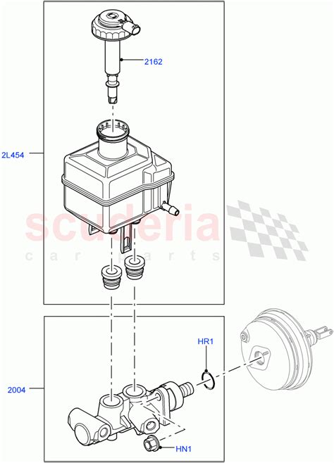 Master Cylinder Brake System V Fromaa Parts For Land Rover