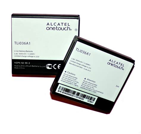 ORYG BATERIA ALCATEL ONETOUCH LINK 4G TLi36A1 7330685377