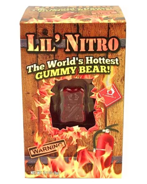 Lil Nitro The Worlds Hottest Gummy Bear G Sweet Chocolate Warehouse