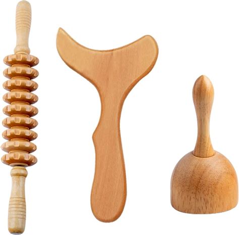 Wood Therapy Massage Tools In Lymphatic Drainage Massager Body