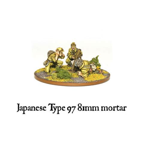 Imperial Japanese 81mm Mortar Team New