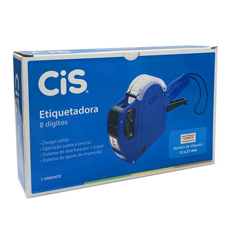 Etiquetadora De Preço Mx 5500 8 Dígitos Cis Lupel