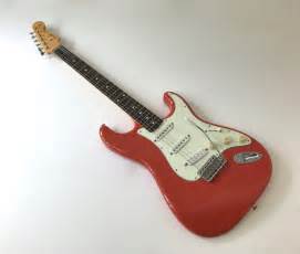 Photo Fender Fsr Classic 60s Stratocaster Fiesta Red Fender Fsr Classic 60s Stratocaster