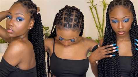 Crisscross Passion Twist Diy Methods Youtube