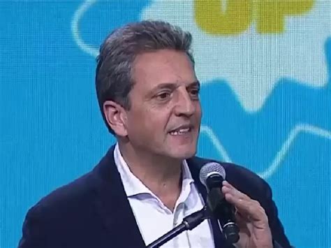 Sergio Massa Habló En El Búnker De Unión Por La Patria “la Voz Del