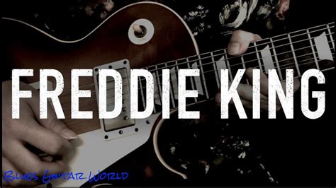 Have You Ever Loved A Woman Guitar Lesson Freddie King Style Blues Guitar Solo Youtube