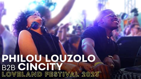 Philou Louzolo And Cincity At Loveland Festival 2023 Amsterdam Youtube