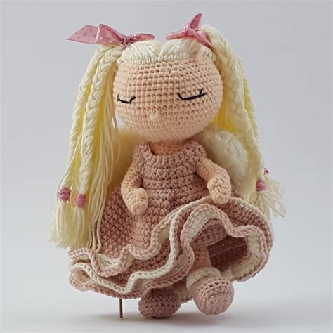 Guardian Angel Doll Crochet Pattern Amigurumi Pdf Etsy