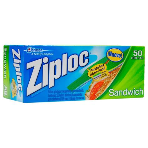 Bolsas Ziploc Herm Ticas Para Sandwich U