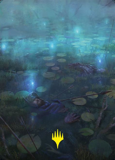 The Dead Marshes // The Dead Marshes · Tales of Middle-earth Art Series (ALTR) #79 · Scryfall ...