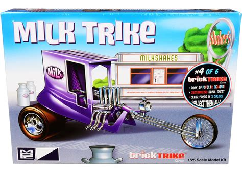 Mpc Skill Model Kit Milk Trike Trick Trikes Series Scale Model