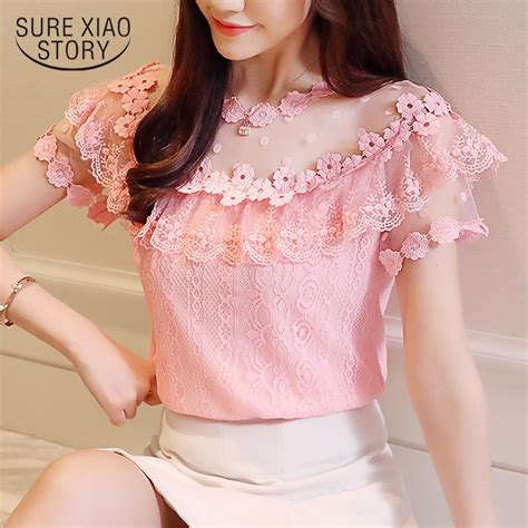1477 2018 Fashion Women Tops Blouses Chiffon Blouse Ladies Shirts