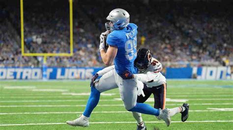 Lions' Tight Ends Make Team History Behind Brock Wright