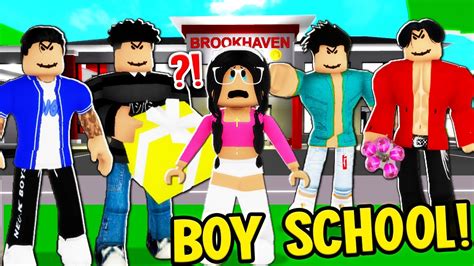 LAST GIRL In SLENDER SCHOOL The MOVIE Roblox Brookhaven RP YouTube