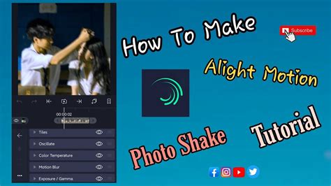 How To Make Alight Motion Photo Shake Tutorial Easy YouTube