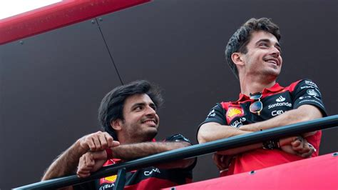 Charles Leclerc Wins Hearts With Birthday Surprise for Team Mate Carlos ...