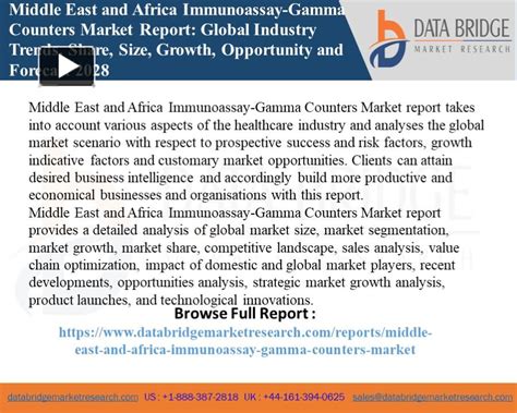 Ppt Middle East And Africa Immunoassay Gamma Counters Market Share