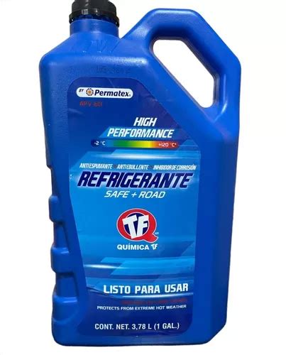 Garrafa Anticongelante Permatex Tf Listo Para Usar Lts Mercadolibre