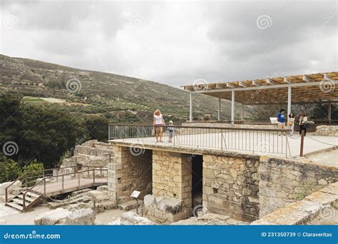 Labyrinth In Knossos Palace Royalty Free Stock Photography