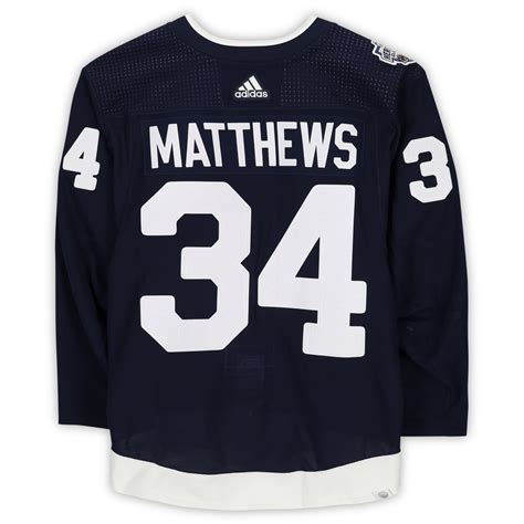 Lot Detail Auston Matthews Toronto Maple Leafs Game Worn Hockey