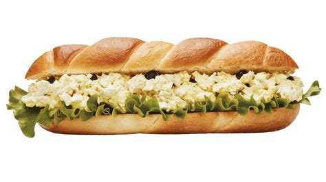 Egg Salad Sandwich On Pretzel Bun 47598523 Png