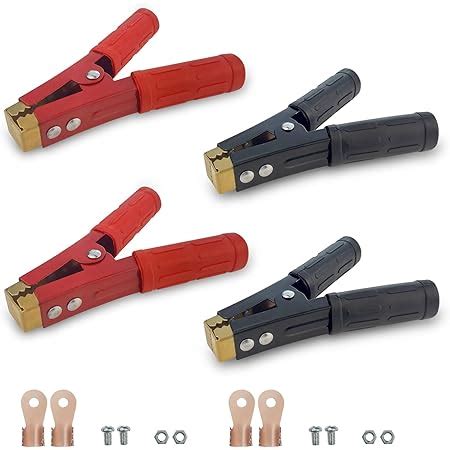 Amazon 4PCS Battery Jumper Cable Clamps Heavy Duty Pure Copper