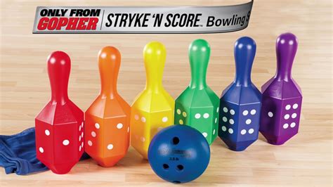 Dice Bowling Set Youtube