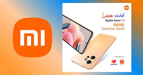 Xiaomi Releases Redmi Note 12 Sunrise Gold Variant The Filipino Tech