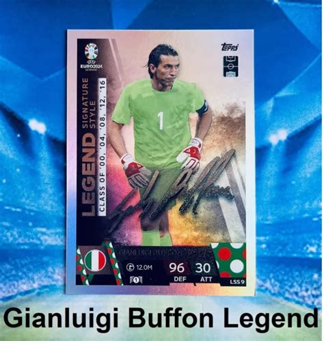 Match Attax Euro Germany Signature Style Legend Lss Italy