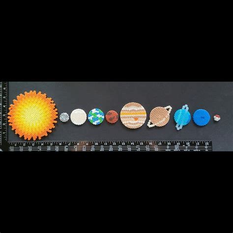 Solar System Perler Bead Art Set Etsy Perler Beads Designs Perler