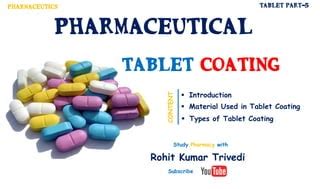 Tablet Coating Ppt Pdf Ppt