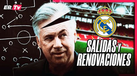 ÚLTIMA HORA RENOVACIONES Y SALIDAS DEL REAL MADRID YouTube