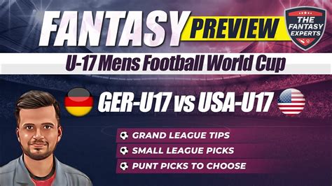 Ger U17 Vs Usa U17 Dream11 Team Germany U17 Vs Usa U17 Dream11 Team