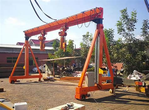 The Versatility and Benefits of Portable Gantry Cranes-Henan Seven ...