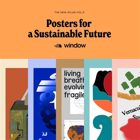 Posters For A Sustainable Future Window