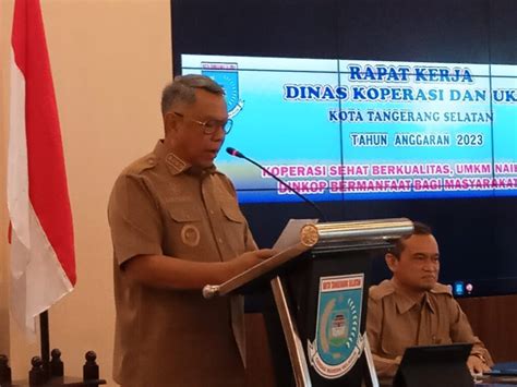 Dinkop Ukm Tangsel Raker Bersama Kecamatan Dan Kelurahan Bahas