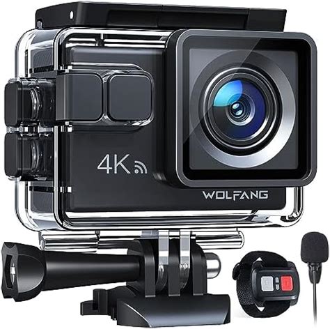 Goodmans Full HD Action Camera 1080p 90 Wide Angle Lens Waterproof