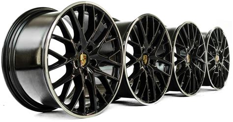 Original Porsche 21 Inch 971 Panamera Sport Design Rims Alloy Wheels NEW