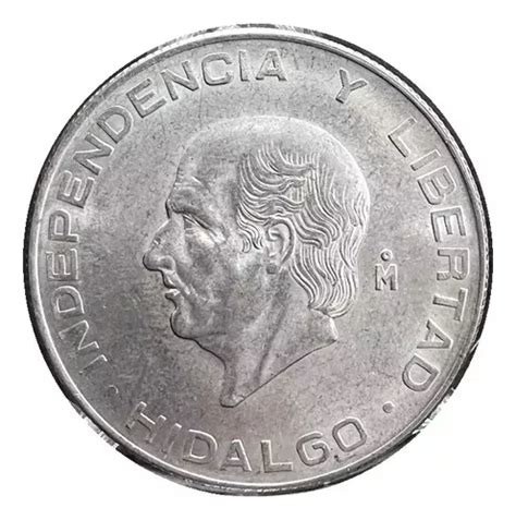 Moneda Plata Hidalgo Chico Pesos Env O Gratis