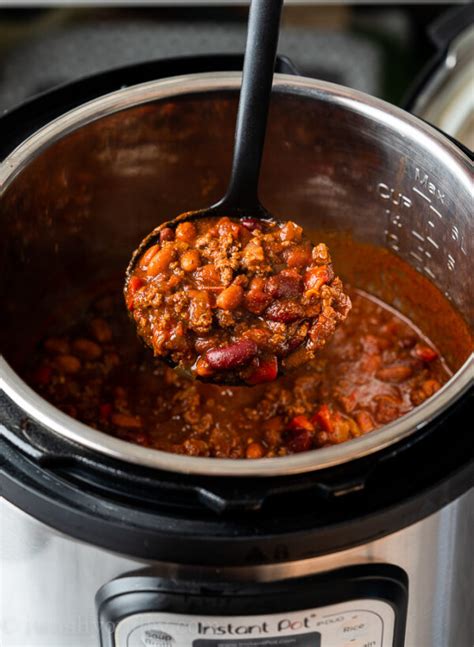 Best Instant Pot Chili Recipe - I Wash You Dry